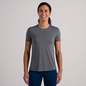 Dámské Tee Altra Core Krátké Sleeve Šedé | CZ-15948