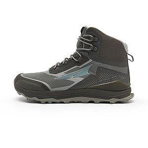 Dámské Turistické Boty Altra Lone Peak All-wthr Mid Šedé Zelene | CZ-74069