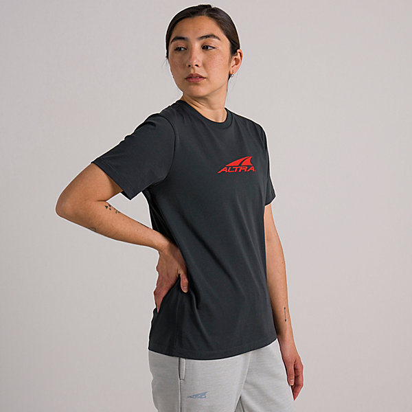 Dámské Tee Altra Everyday Recycled Černé Červené | CZ-12376