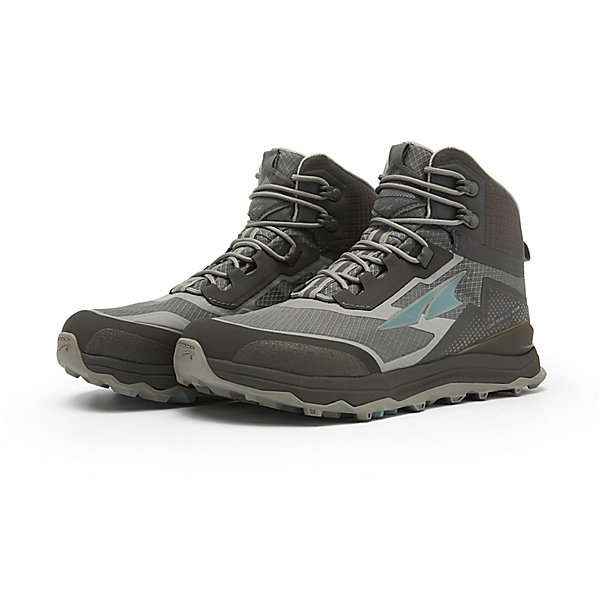 Dámské Turistické Boty Altra Lone Peak All-wthr Mid Šedé Zelene | CZ-74069